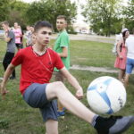 11.07.2016 Kielce. Festiwal Harcerski. Obóz festiwalowy na przy al. 1000-lecia Państwa Polskiego. / Jarosław Kubalski / Radio Kielce