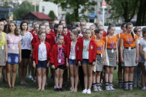 11.07.2016 Kielce. Festiwal Harcerski. Obóz festiwalowy na przy al. 1000-lecia Państwa Polskiego. / Jarosław Kubalski / Radio Kielce