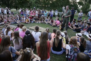 11.07.2016 Kielce. Festiwal Harcerski. Obóz festiwalowy na przy al. 1000-lecia Państwa Polskiego. / Jarosław Kubalski / Radio Kielce