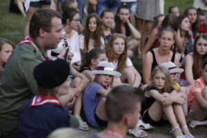 11.07.2016 Kielce. Festiwal Harcerski. Obóz festiwalowy na przy al. 1000-lecia Państwa Polskiego. / Jarosław Kubalski / Radio Kielce