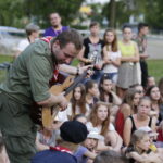 11.07.2016 Kielce. Festiwal Harcerski. Obóz festiwalowy na przy al. 1000-lecia Państwa Polskiego. / Jarosław Kubalski / Radio Kielce