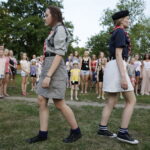 11.07.2016 Kielce. Festiwal Harcerski. Obóz festiwalowy na przy al. 1000-lecia Państwa Polskiego. / Jarosław Kubalski / Radio Kielce