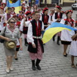 11.07.2016 Kielce. Festiwal Harcerski. Korowód. / Jarosław Kubalski / Radio Kielce