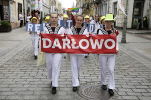 11.07.2016 Kielce. Festiwal Harcerski. Korowód. / Jarosław Kubalski / Radio Kielce