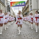11.07.2016 Kielce. Festiwal Harcerski. Korowód. / Jarosław Kubalski / Radio Kielce