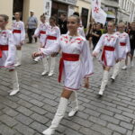 11.07.2016 Kielce. Festiwal Harcerski. Korowód. / Jarosław Kubalski / Radio Kielce