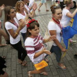 11.07.2016 Kielce. Festiwal Harcerski. Korowód. / Jarosław Kubalski / Radio Kielce