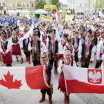 11.07.2016 Kielce. Festiwal Harcerski. Korowód. / Jarosław Kubalski / Radio Kielce