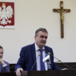 11.07.2016 Kielce. Sesja Rady Miasta w sprawie sprzedaży spółki Korona Kielce. Prezydent Wojciech Lubawski. / Jarosław Kubalski / Radio Kielce