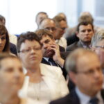 13.07.2016 Kielce. Wojewoda świętokrzyski Agata Wojtyszek wręczyła przedstawicielom samorządów promesy na usuwanie skutków ulewnych deszczy. / Jarosław Kubalski / Radio Kielce