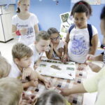 13.07.2016 Kielce. Dzieci uczą się w świetlicy "4 Kąty" jak unikać zagrożeń w czasie wakacji. / Jarosław Kubalski / Radio Kielce