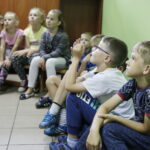 13.07.2016 Kielce. Dzieci uczą się w świetlicy "4 Kąty" jak unikać zagrożeń w czasie wakacji. / Jarosław Kubalski / Radio Kielce