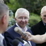 14.07.2016 Starachowice. Konferencja prasowa z udziałem wiceministra Kultury i Dziedzictwa Narodowego Krzysztofa Czabańskiego. / Jarosław Kubalski / Radio Kielce