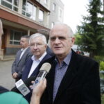 14.07.2016 Starachowice. Konferencja prasowa z udziałem wiceministra Kultury i Dziedzictwa Narodowego Krzysztofa Czabańskiego. / Jarosław Kubalski / Radio Kielce
