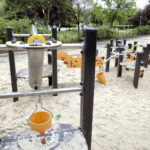 14.07.2016. Nowy plac zabaw na Skwerze Szarych Szeregów w Kielcach / Jarosław Kubalski / Radio Kielce