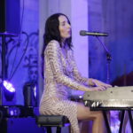 14.07.2016 Starachowice. Koncert podsumowujący XII Mistrzowskie Warsztaty Agaty Steczkowskiej. Agata Steczkowska. Agata Steczkowska. / Jarosław Kubalski / Radio Kielce