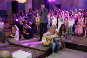 14.07.2016 Starachowice. Koncert podsumowujący XII Mistrzowskie Warsztaty Agaty Steczkowskiej. / Jarosław Kubalski / Radio Kielce