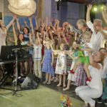 14.07.2016 Starachowice. Koncert podsumowujący XII Mistrzowskie Warsztaty Agaty Steczkowskiej. / Jarosław Kubalski / Radio Kielce