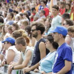 23.07.2016 Kielce. Msza Święta i Wieczór Uwielbienia na Kolporter Arena dla pielgrzymów. / Jarosław Kubalski / Radio Kielce