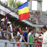 23.07.2016 Kielce. Msza Święta i Wieczór Uwielbienia na Kolporter Arena dla pielgrzymów. / Jarosław Kubalski / Radio Kielce