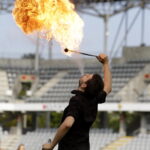 23.07.2016 Kielce. Msza Święta i Wieczór Uwielbienia na Kolporter Arena dla pielgrzymów. / Jarosław Kubalski / Radio Kielce