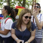 23.07.2016 Kielce. Pielgrzymi na ŚDM zwiedzają miasto. / Jarosław Kubalski / Radio Kielce