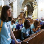 23.07.2016 Kielce. Pielgrzymi na ŚDM zwiedzają miasto. / Jarosław Kubalski / Radio Kielce