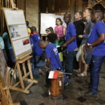 23.07.2016 Kielce. Pielgrzymi na ŚDM zwiedzają miasto. / Jarosław Kubalski / Radio Kielce