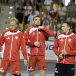 28.07.2016 Kielce. Mecz towarzyski w piłkę ręczna. Reprezentacja Polski - Motor Zaporoże. / Jarosław Kubalski / Radio Kielce