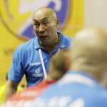 28.07.2016 Kielce. Mecz towarzyski w piłkę ręczna. Reprezentacja Polski - Motor Zaporoże.  trener reprezentacji Polski Talant Dujszebajew. / Jarosław Kubalski / Radio Kielce