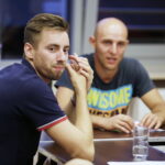 29.07.2016 Kielce. Konferencja prasowa z udziałem siatkarzy Effectora Kielce. / Jarosław Kubalski / Radio Kielce