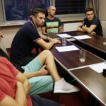 29.07.2016 Kielce. Konferencja prasowa z udziałem siatkarzy Effectora Kielce. / Jarosław Kubalski / Radio Kielce