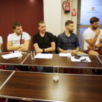 29.07.2016 Kielce. Konferencja prasowa z udziałem siatkarzy Effectora Kielce. / Jarosław Kubalski / Radio Kielce