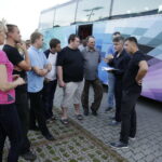 29.07.2016 Kielce. Grupa niepełnosprawnych z Kielc i powiatu wyjeżdża na turnus rehabilitacyjny do Mrzeżyna / Jarosław Kubalski / Radio Kielce