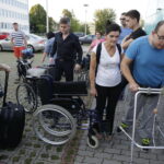 29.07.2016 Kielce. Grupa niepełnosprawnych z Kielc i powiatu wyjeżdża na turnus rehabilitacyjny do Mrzeżyna / Jarosław Kubalski / Radio Kielce