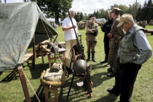 30.07.2016 Skarżysko Kamienna. Piknik historyczny w Muzeum Orła Białego. / Jarosław Kubalski / Radio Kielce