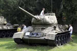 30.07.2016 Skarżysko Kamienna. Piknik historyczny w Muzeum Orła Białego. / Jarosław Kubalski / Radio Kielce