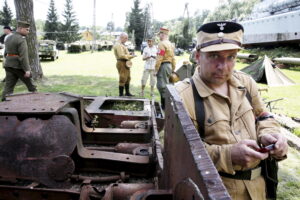 30.07.2016 Skarżysko Kamienna. Piknik historyczny w Muzeum Orła Białego. / Jarosław Kubalski / Radio Kielce