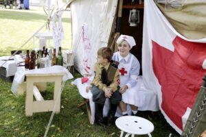 30.07.2016 Skarżysko Kamienna. Piknik historyczny w Muzeum Orła Białego. / Jarosław Kubalski / Radio Kielce