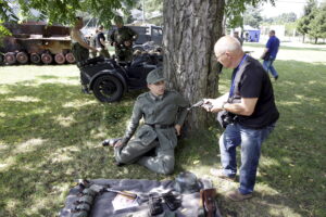 30.07.2016 Skarżysko Kamienna. Piknik historyczny w Muzeum Orła Białego. / Jarosław Kubalski / Radio Kielce