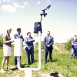 21.07.2016.  Nowa stacji wczesnego wykrywania skażeń promieniotwórczych na dachu budynku Centrum Geoedukacji / Jarosław Kubalski / Radio Kielce