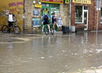 27.07.2016 Kielce. Przez miasto przeszła ulewa. / Jarosław Kubalski / Radio Kielce