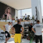 27.07.2016. Przygotowania do mszy z udziałem papieża / Włodzimierz Batóg / Radio Kielce