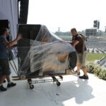 27.07.2016. Przygotowania do mszy z udziałem papieża / Włodzimierz Batóg / Radio Kielce