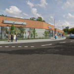 28.07.2016. Wizualizacja inwestycji, która miała powstać przy dworcu PKP w Skarżysku / wiz. spółka Xcity Investment