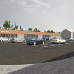 28.07.2016. Wizualizacja inwestycji, która miała powstać przy dworcu PKP w Skarżysku / wiz. spółka Xcity Investment