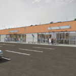 28.07.2016. Wizualizacja inwestycji, która miała powstać przy dworcu PKP w Skarżysku / wiz. spółka Xcity Investment