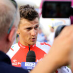 1.7.2016 Kielce. 27 Międzynarodowy Wyścig Kolarski Solidarności i Olimpijczyków. Finał 4 etapu.  Adrian Banaszek. / Wojciech Habdas / Radio Kielce