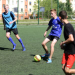 20.7.2017 Kielce. Wakacje z futbolem. Mecz Team JLB - FC Olympique / Wojciech Habdas / Radio Kielce