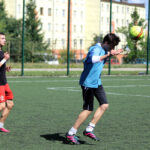 20.7.2017 Kielce. Wakacje z futbolem. Mecz Team JLB - FC Olympique / Wojciech Habdas / Radio Kielce